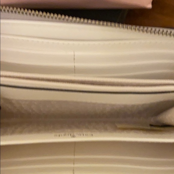 NWT and bag Kate Spade Gold Metallic ZIP up Wallet - Picture 5 of 5